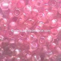 10G Mini Seed beads ORNELA 11/0 - 2mm COLOURS SWEET PINK IRIS AB