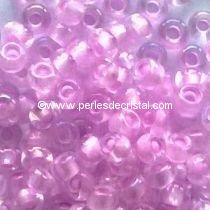 10G Mini Seed beads ORNELA 11/0 - 2mm COLOURS LILAS PURPLE IRIS AB