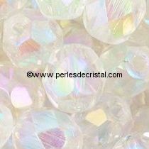 600 BOHEMIAN GLASS FIRE POLISHED FACETED ROUND BEADS 6MM COLOURS CRYSTAL AB
