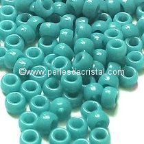 10GR ROCAILLE MATUBO 7/0 - 3.5MM 
COULEUR OPAQUE DARK BLUE TURQUOISE 63900
