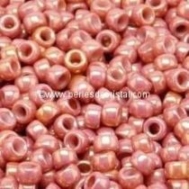 10GR MATUBO Czech Glass Seed Beads 8/0 (3mm)
COLOURS OPAQUE RED/ORANGE CERAMIC LOOK 03000/14497
