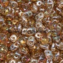 10GR MINIDUO® 2X4MM GLASS COLOURS CRYSTAL CELSIAN 00030/22501