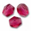 50 BOHEMIAN GLASS FIRE POLISHED FACETED ROUND BEADS 3MM COLOURS FUCHSIA 70350