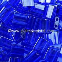 5GR TILAS MIYUKI 5X5MM GLASS BEADS COLOURS COBALT TL-0151 / BLUE