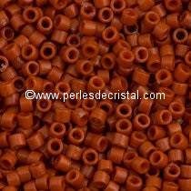 5gr SEED BEADS MIYUKI DELICA 11/0 - 2MM COLOURS DURACOAT OPAQUE PERSIMMON DB2108