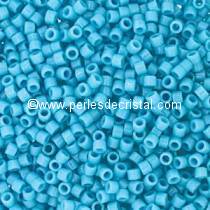 5gr SEED BEADS MIYUKI DELICA 11/0 - 2MM COLOURS DURACOAT OPAQUE NILE BLUE DB2128