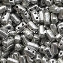 10GR RULLA 3X5MM GLASS COLOURS SILVER PATINE 23980/81002