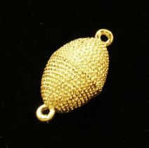 Magnetic clasp, oval - color GOLD - 23x12MM