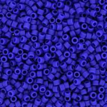 5gr SEED BEADS MIYUKI DELICA 11/0 - 2MM COLOURS OPAQUE COBALT BLUE MATTED DB0756