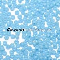 10gr SEED BEADS MIYUKI 11/0 - 2MM COLOURS OPAQUE BLUE TURQUOISE - 413